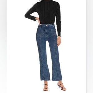 《 Moschino 》Cropped Bootcut Jeans